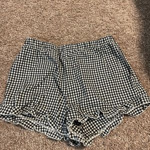 Checkered shorts